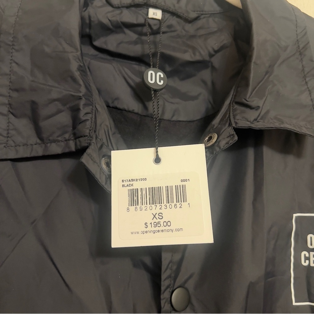 Opening Ceremony Women’s Black Bomber Jacket Size XS - Picture 5 of 9